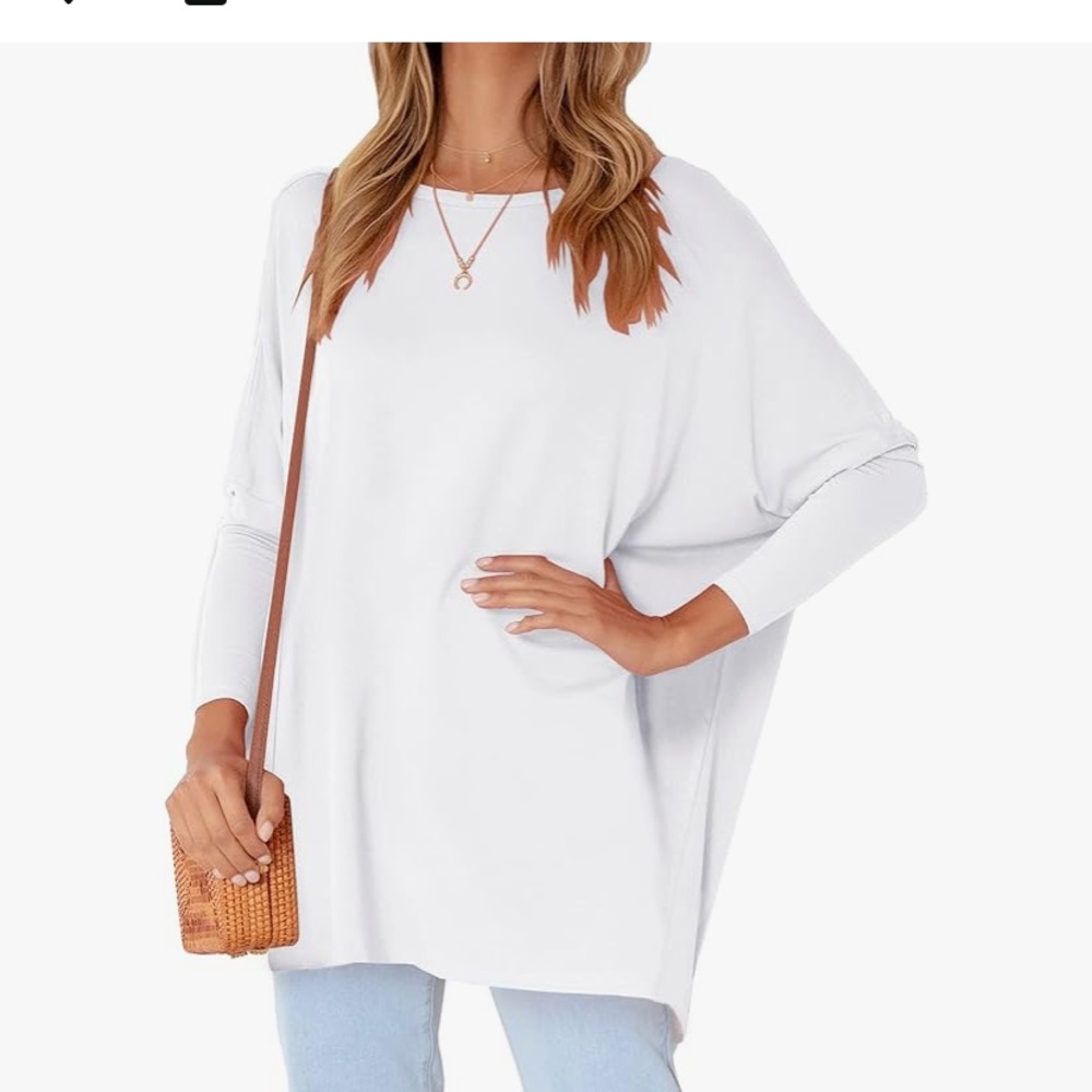 Long Sleeve White tee shirt